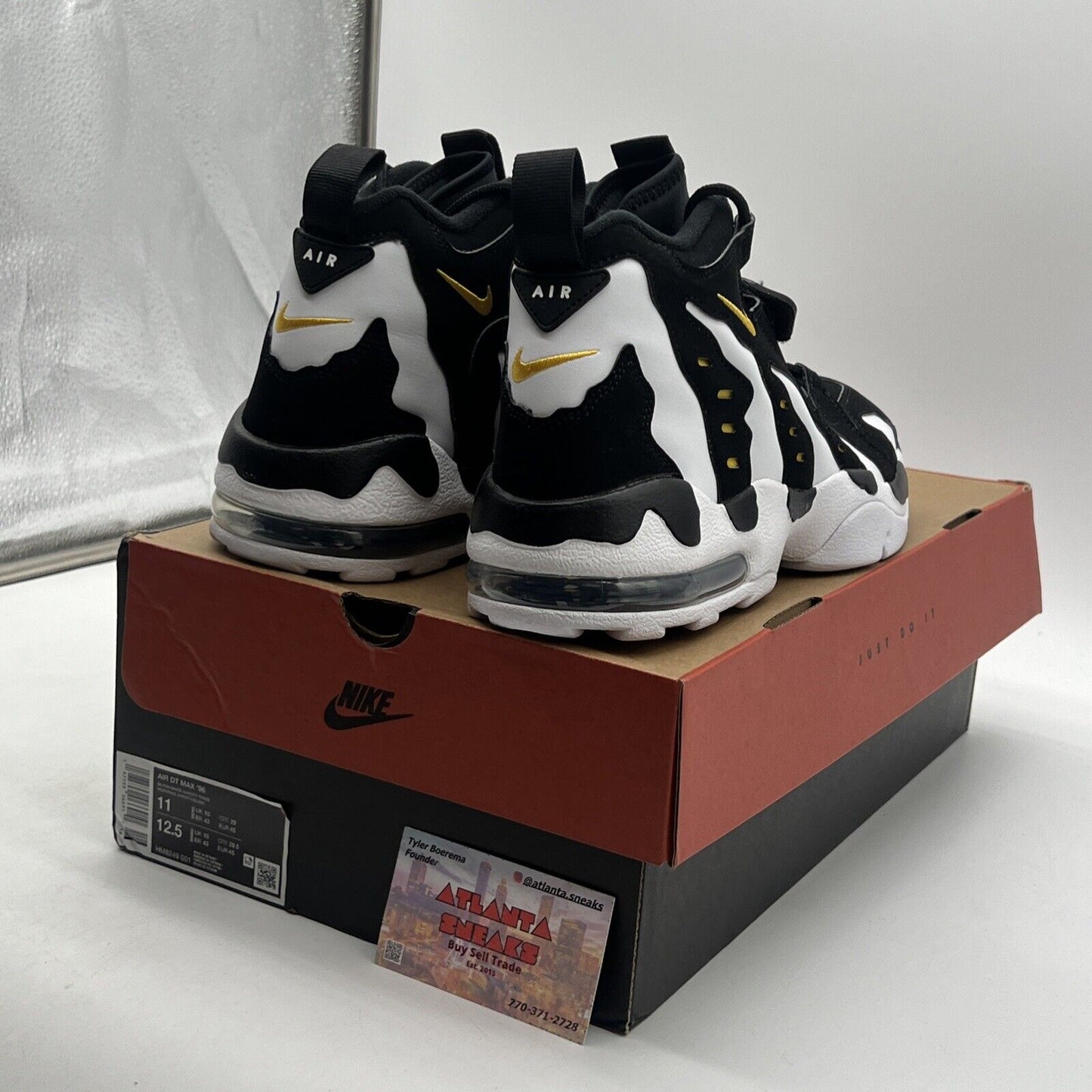 Size 11 - Nike Air DT Max ’96 2024 Black White Suede (HM8249-001)