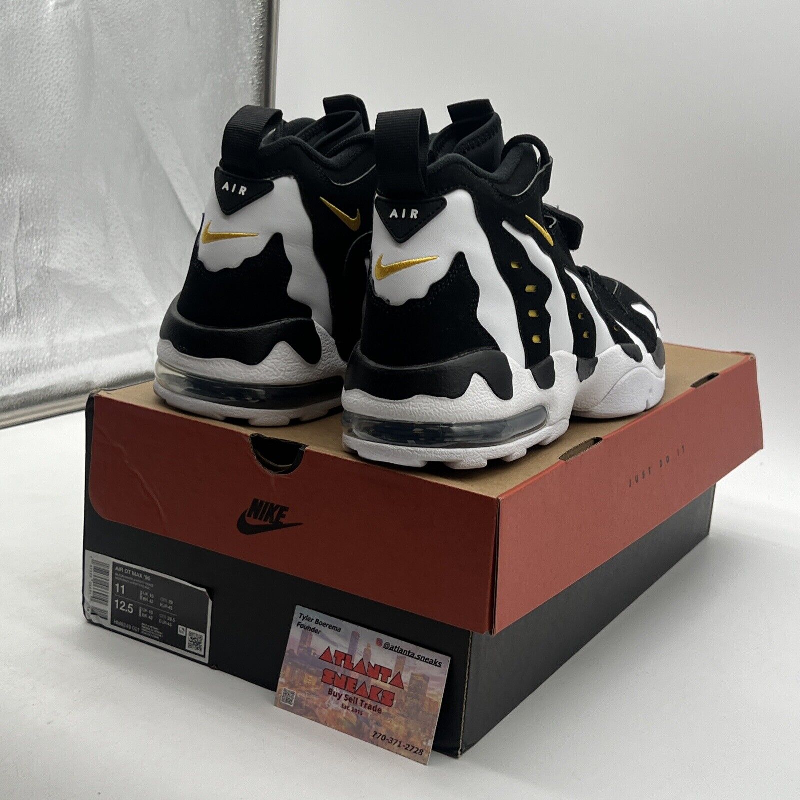 Size 11 - Nike Air DT Max ’96 2024 Black White Suede (HM8249-001)