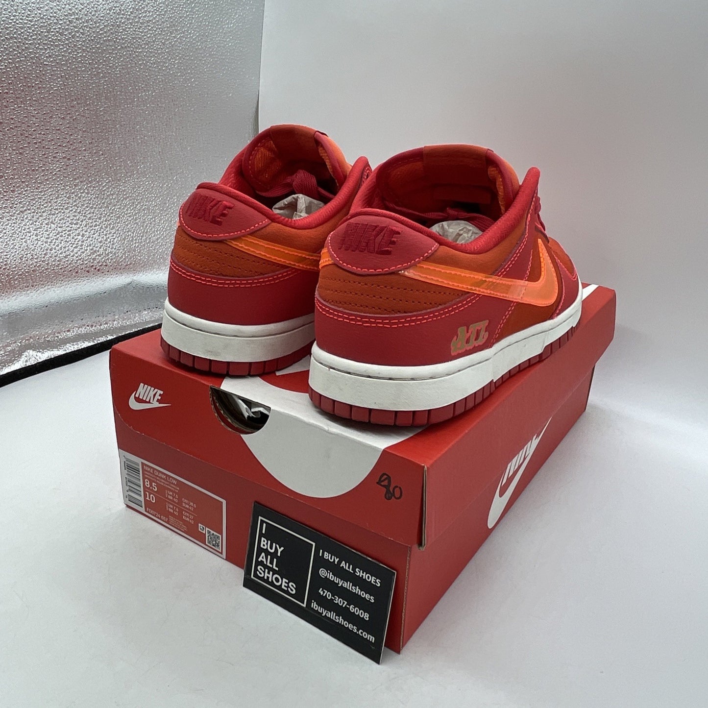 Size 8.5 - Nike Dunk Low ATL (FD0724-657)