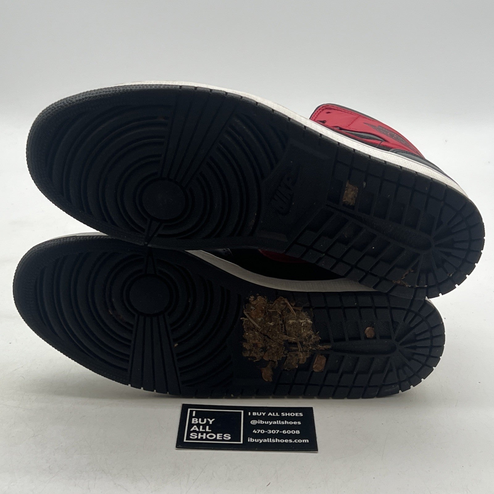 Size 9.5 - Air Jordan 1 Mid Gym Red (554724-024)
