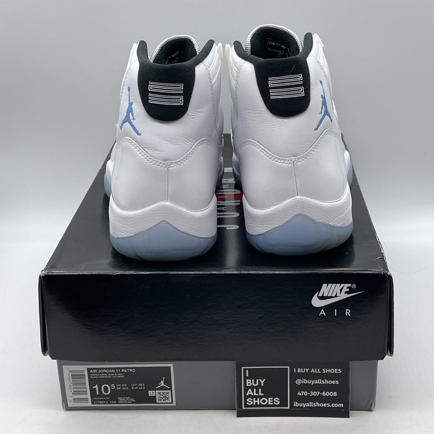 Size 10.5 - Air Jordan 11 Retro 2024 Legend Blue White Black (CT8012-104)