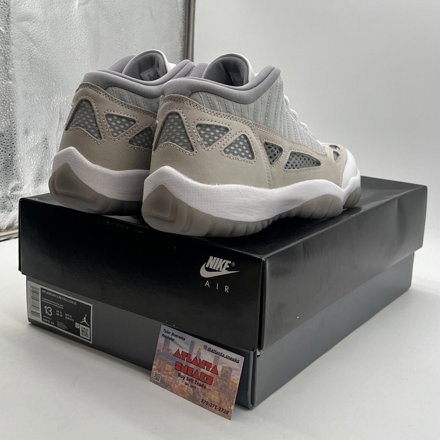 Size 13 - Air Jordan 11 Retro IE Low Light Orewood Brown (919712-102)