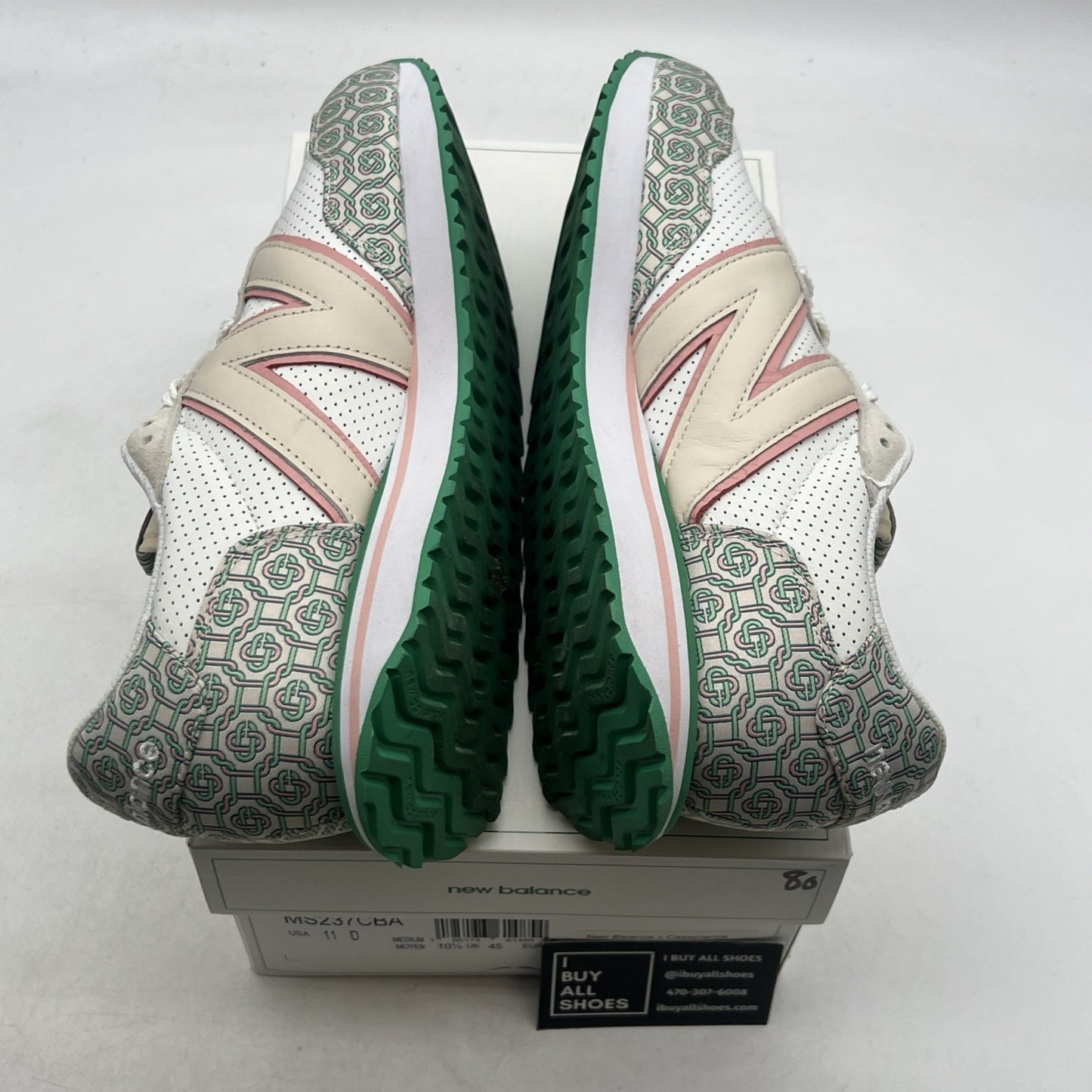Size 11 - Casablanca x New Balance 237 Munsell White Green (MS237CBA)