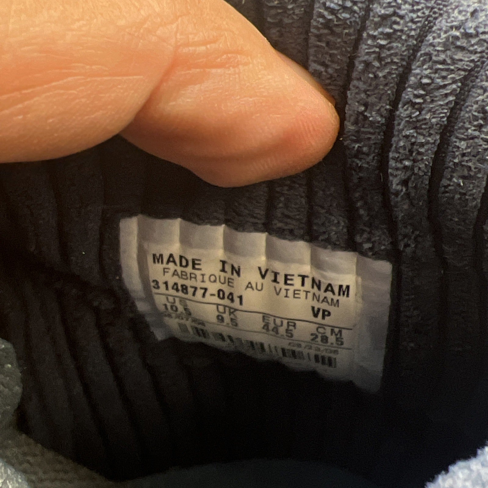 Size 10.5 - Nike Dunk Premium High Gray (314877-041)