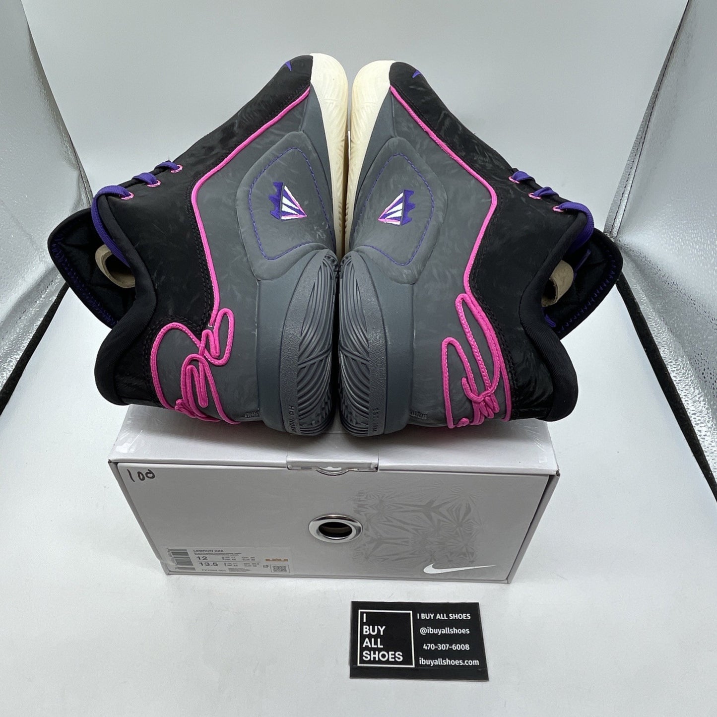 Size 12 - Nike LeBron 22 Blacklight (FZ1094-001)