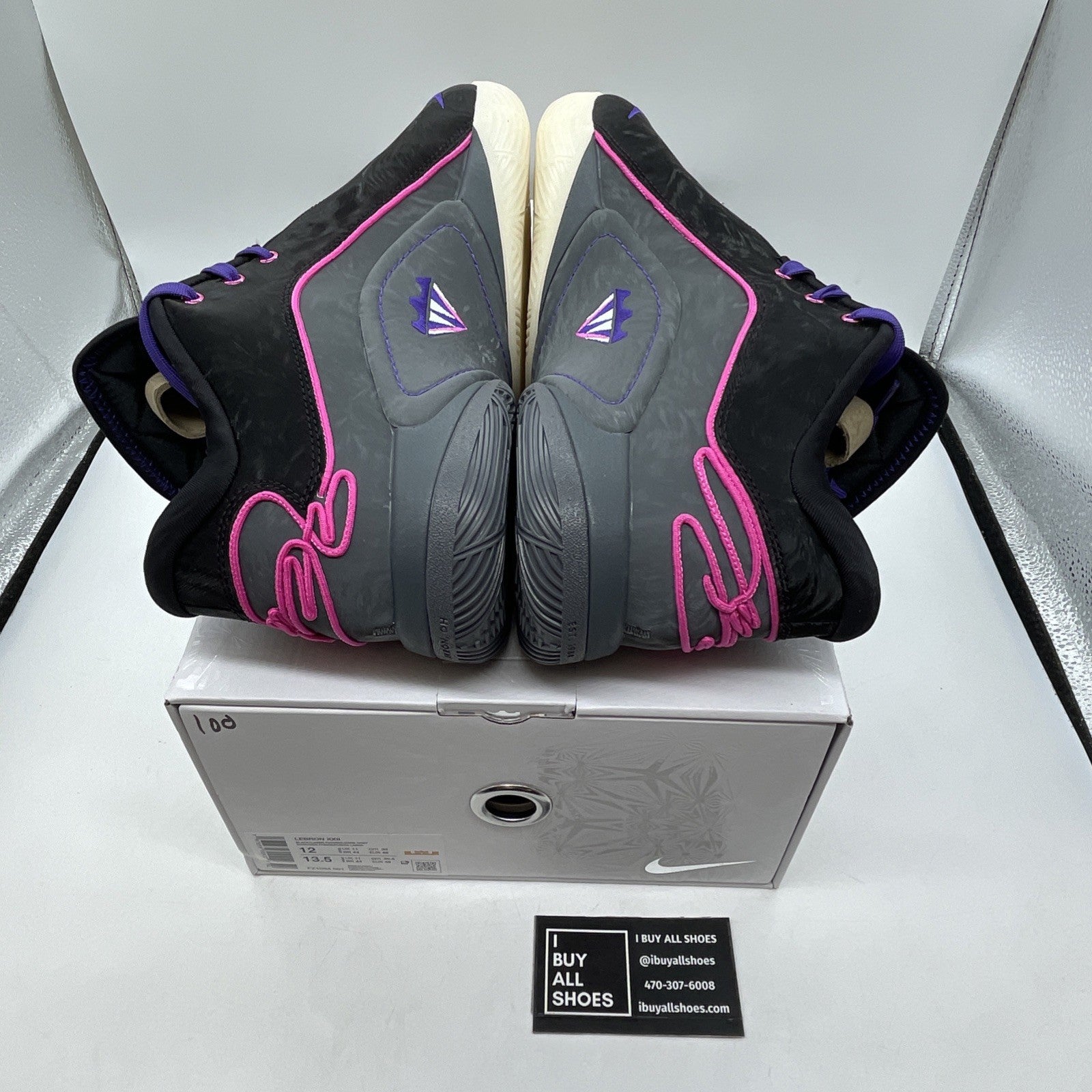Size 12 - Nike LeBron 22 Blacklight (FZ1094-001)