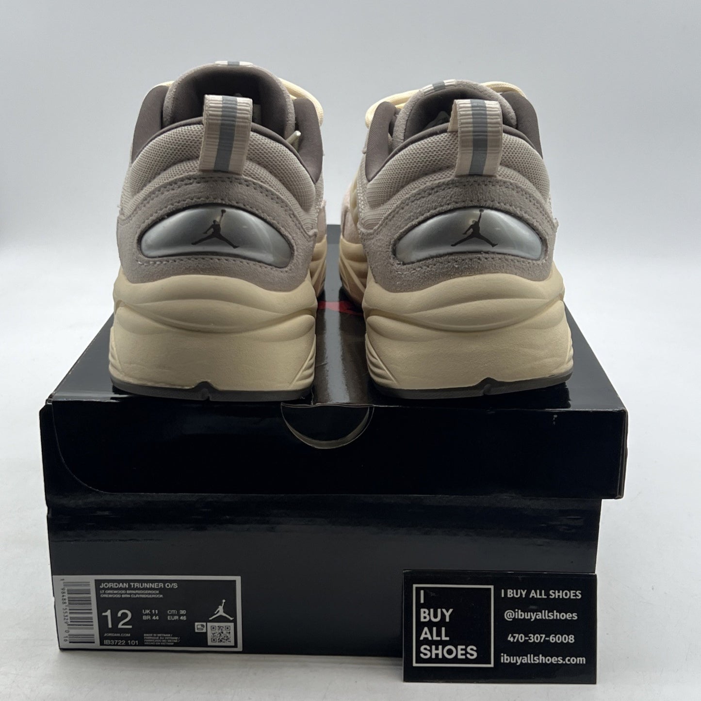 Size 12 - Air Jordan Trunner O/S Light Orewood Brown (IB3722-101)