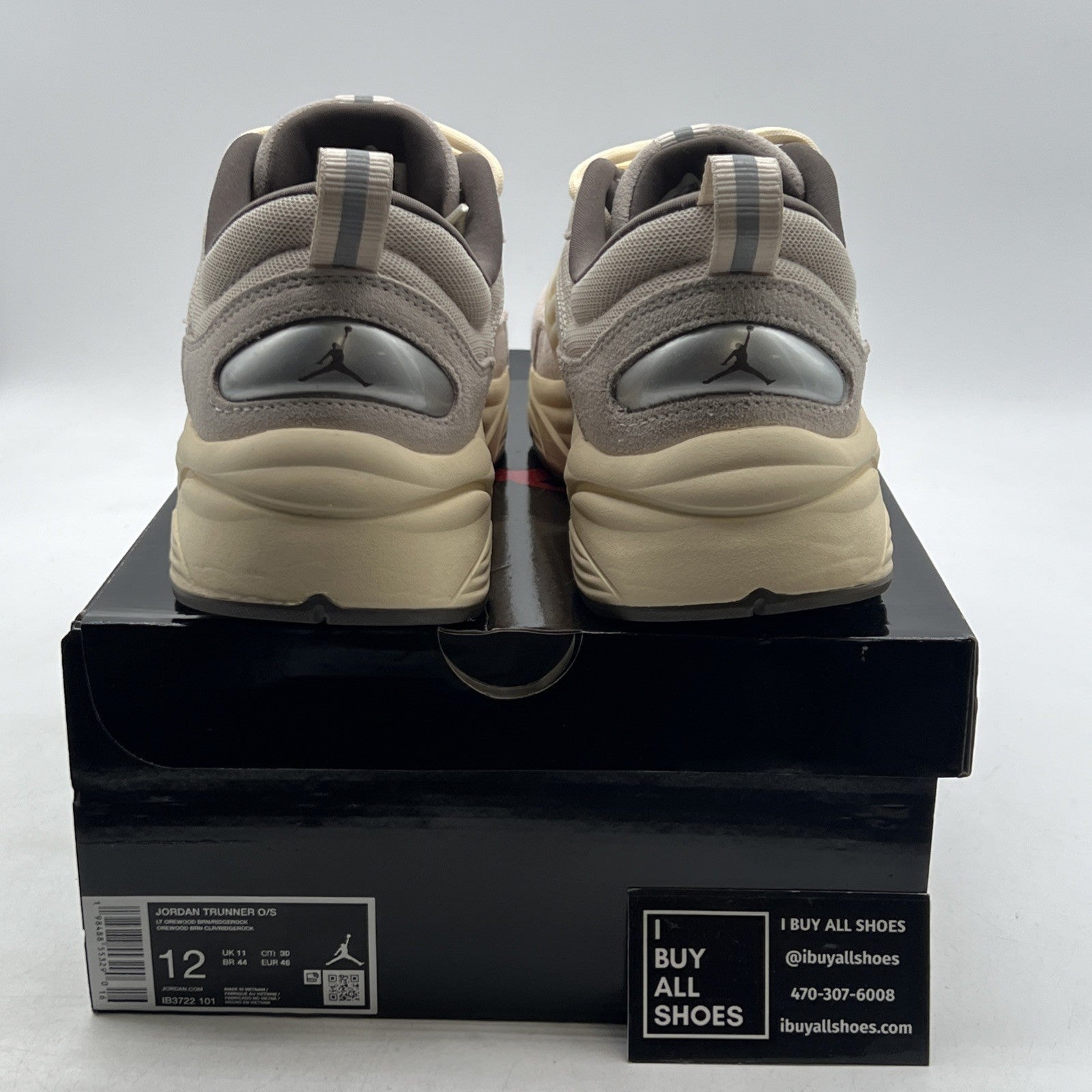 Size 12 - Air Jordan Trunner O/S Light Orewood Brown (IB3722-101)