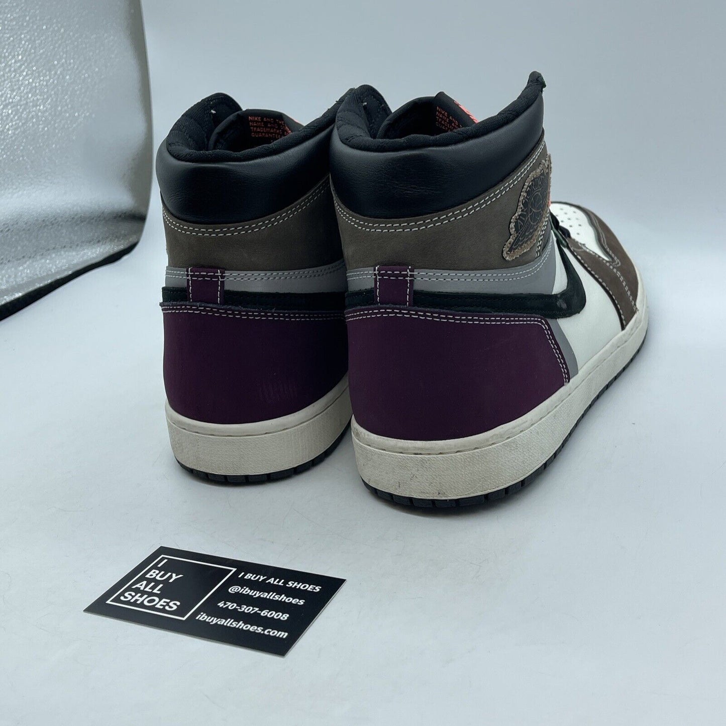 Size 13 - Jordan 1 High OG Crafted White Brown Green Suede Leather (DH3097-001)