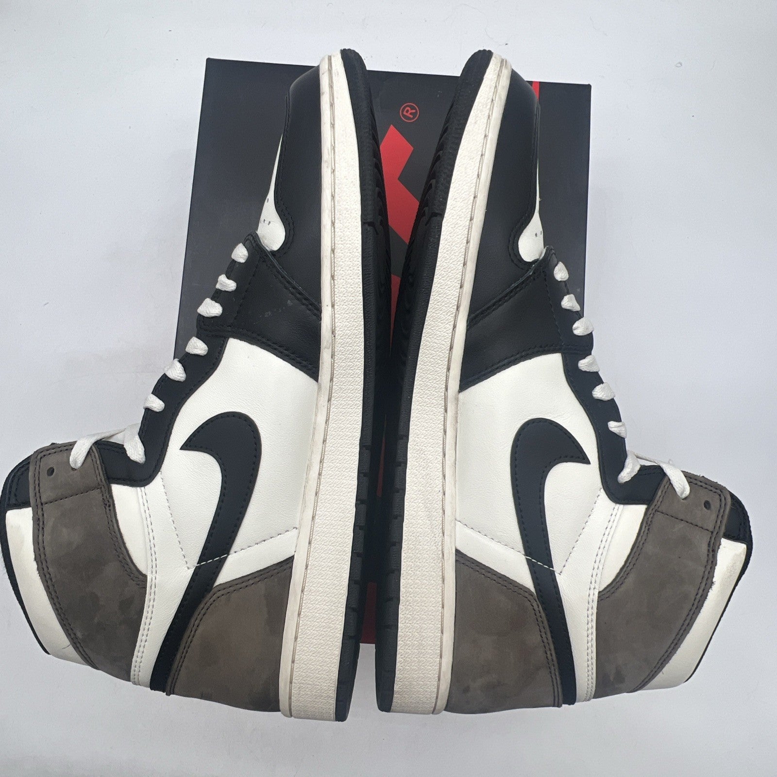Size 14 - Air Jordan 1 Retro OG High Dark Mocha (555088-105)