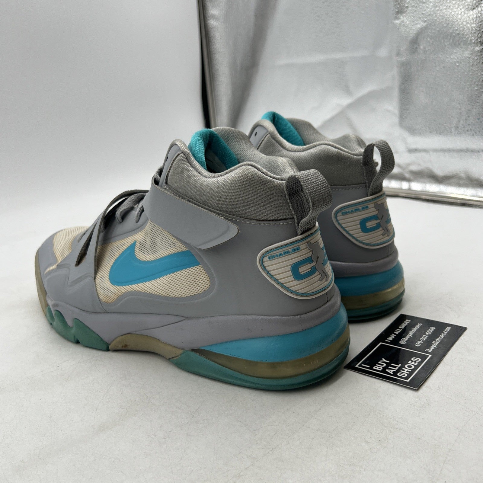 Size 13 - Nike Air Force Max CB 2 Hyperfuse Gray (616761-002)