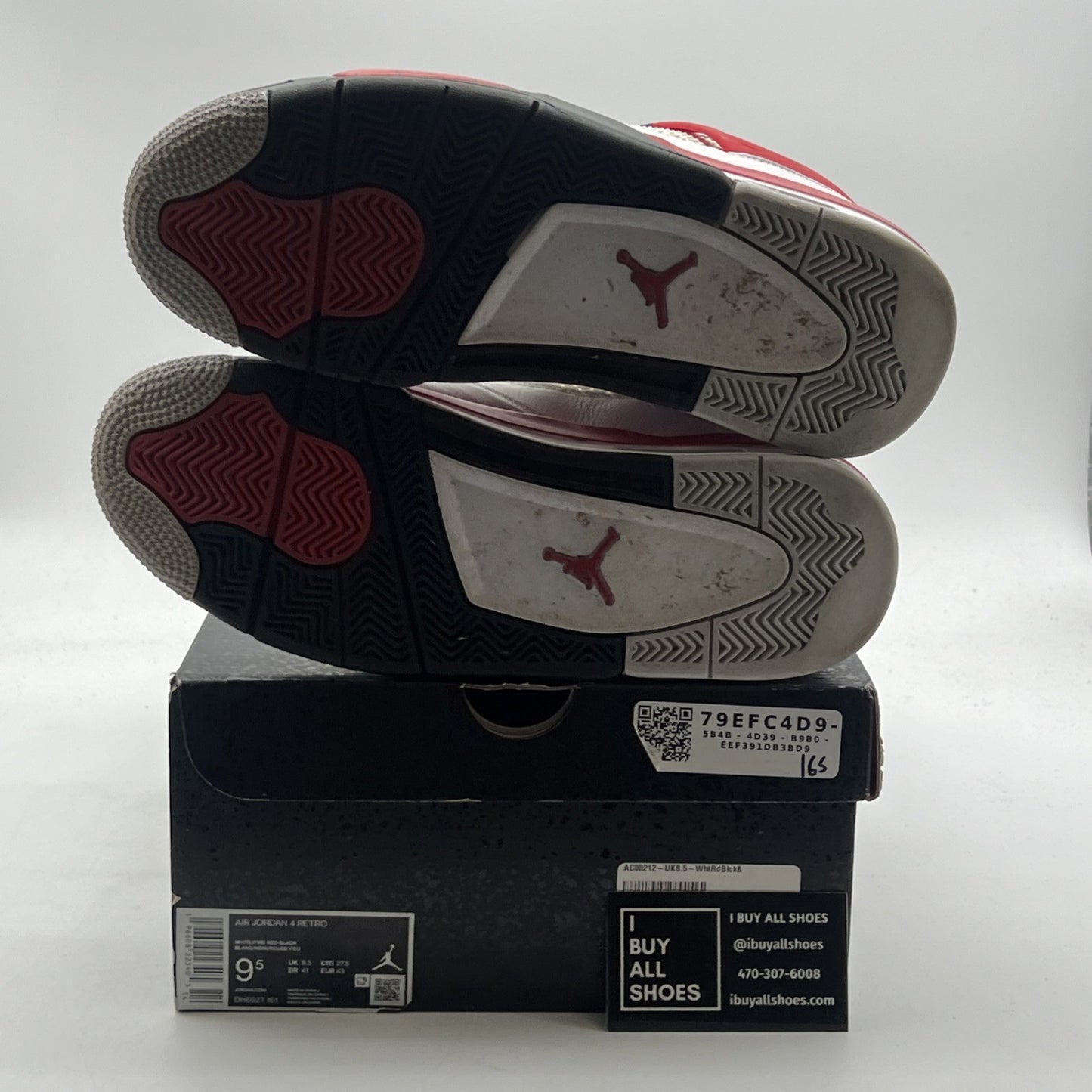 Size 9.5 - Air Jordan 4 Retro Mid Red Cement (DH6927-161)