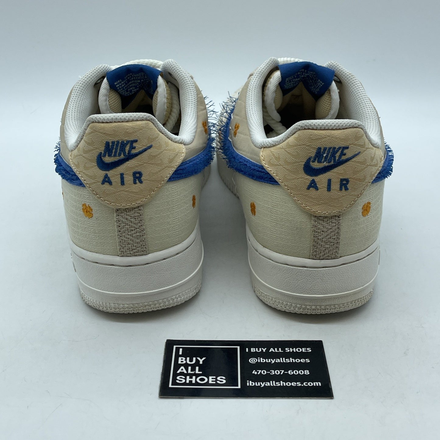 Size 10.5 - Nike Air Force 1 '07 LA Flea Tan White Suede (DV2215-100)