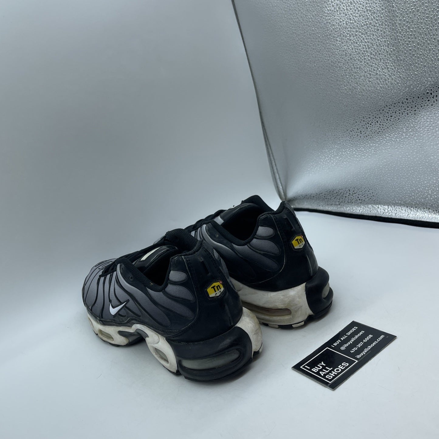 Size 12 - Nike Air Max Plus Wolf Grey Black (604133-076)