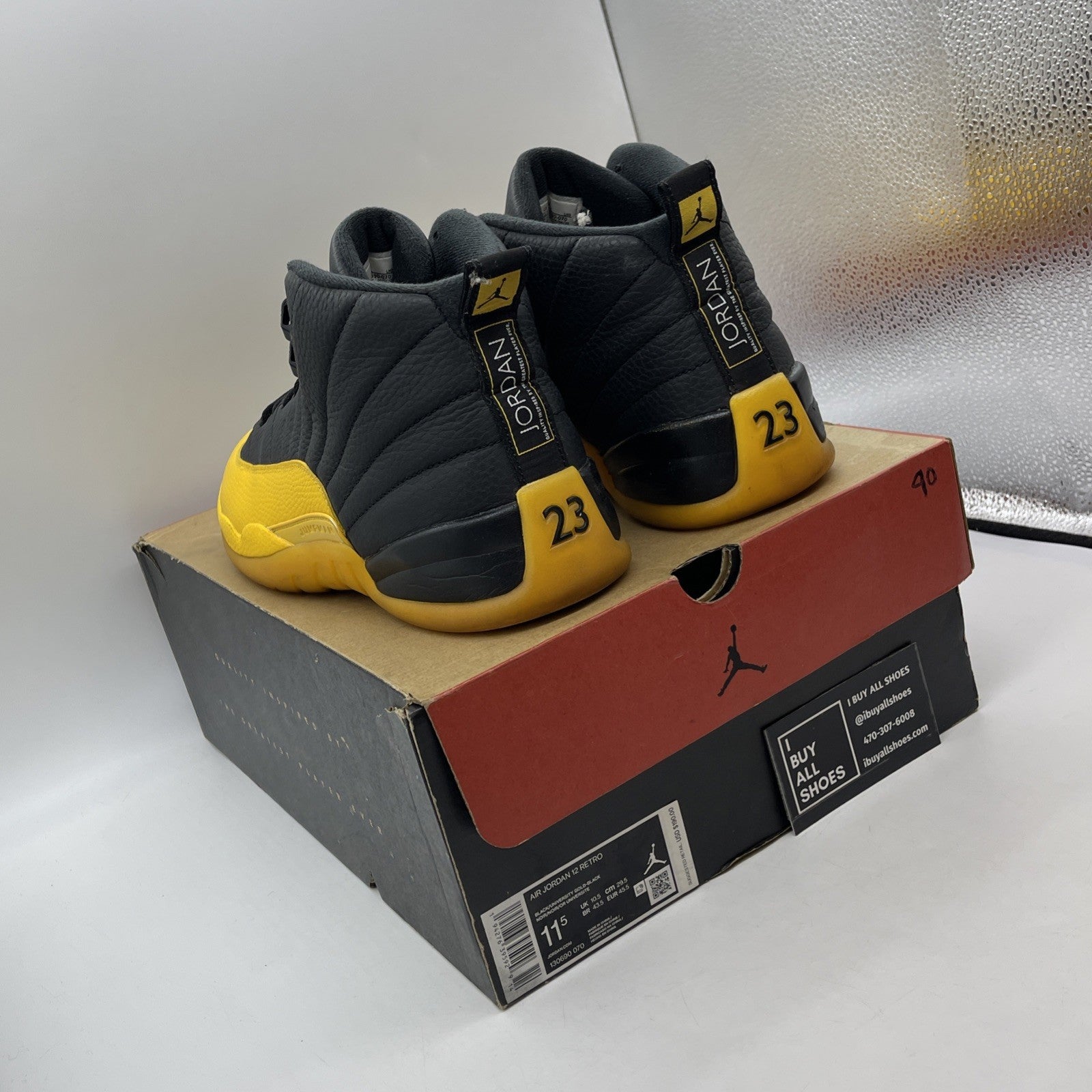 Size 11.5 - Air Jordan 12 Retro University Gold 2020 (130690-070)