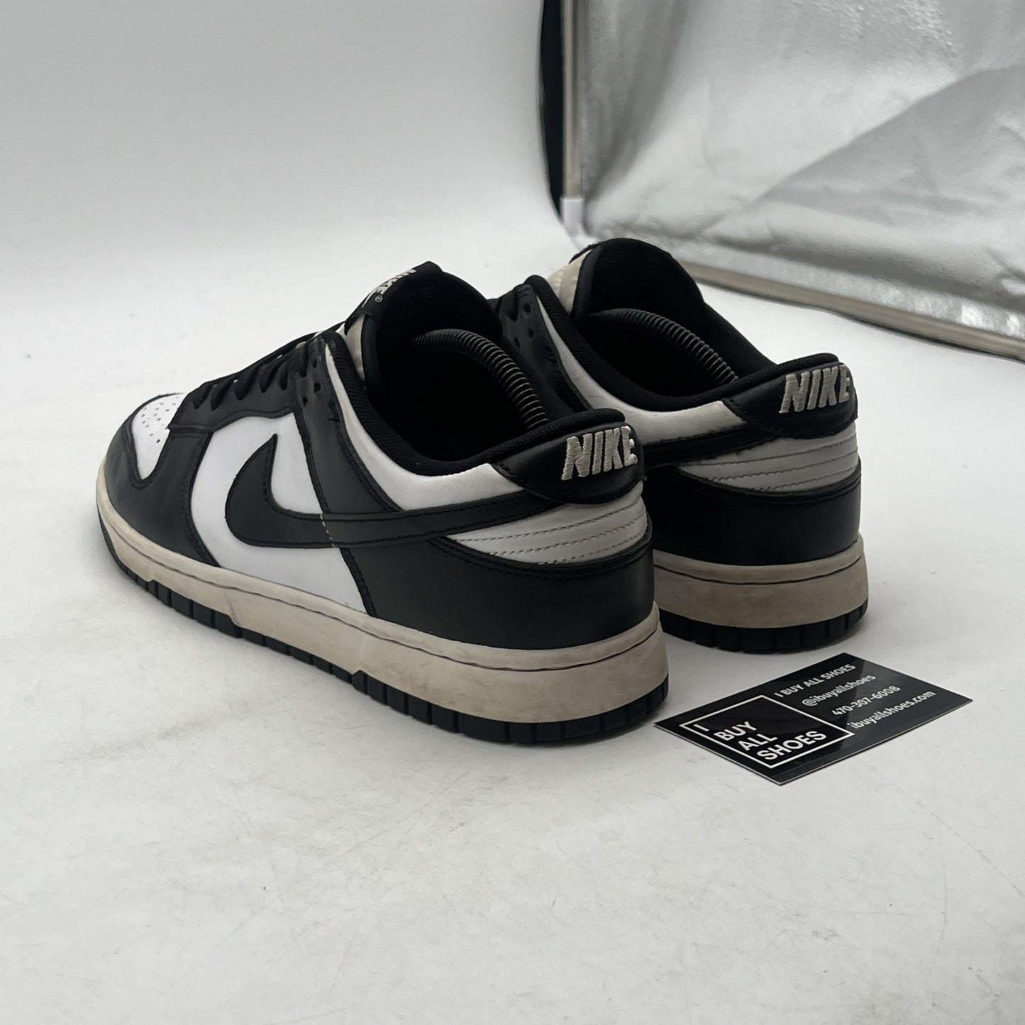 Size 9 - Nike Dunk Low Black White (DD1391-100)
