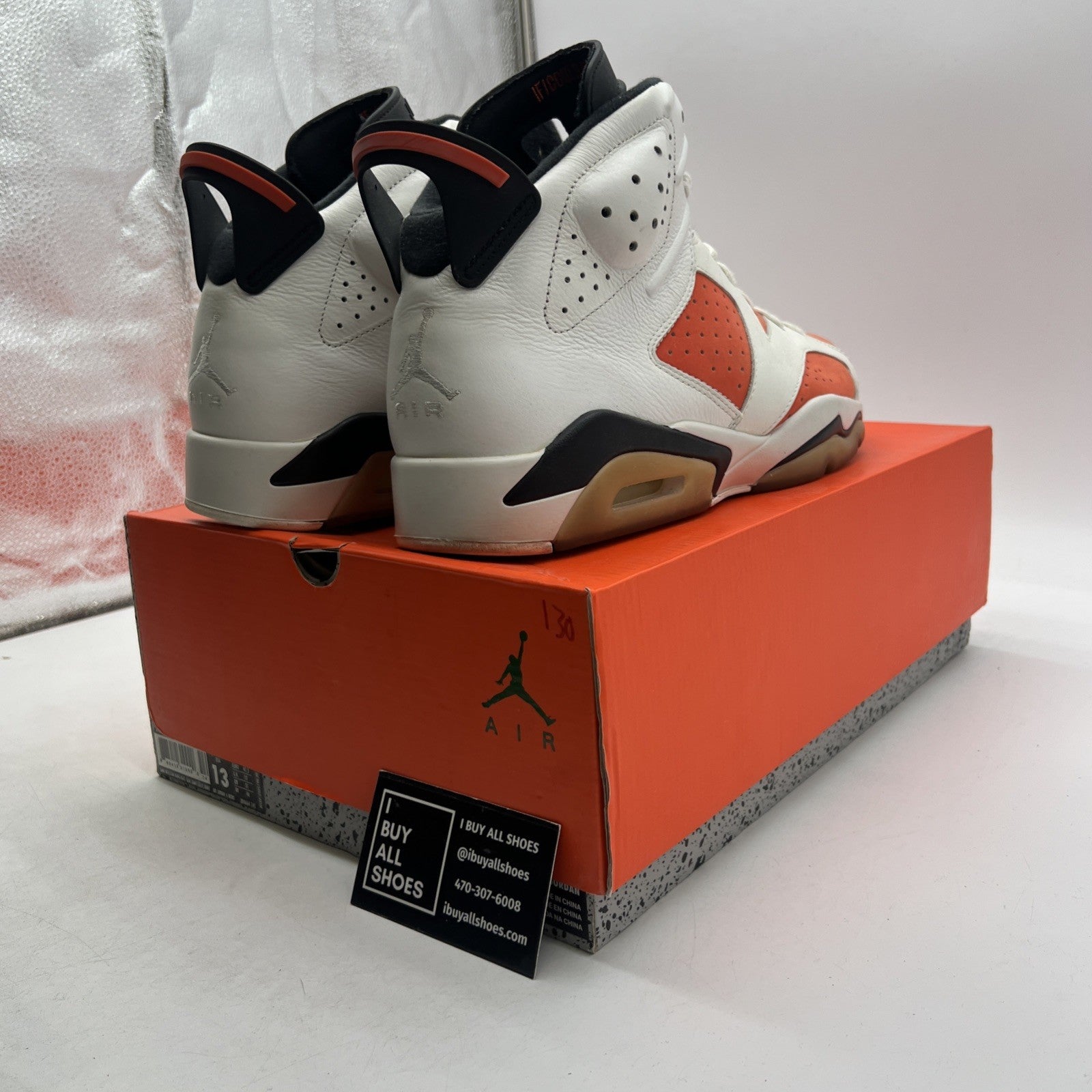 Size 13 - Air Jordan 6 Retro Gatorade (384664-145)