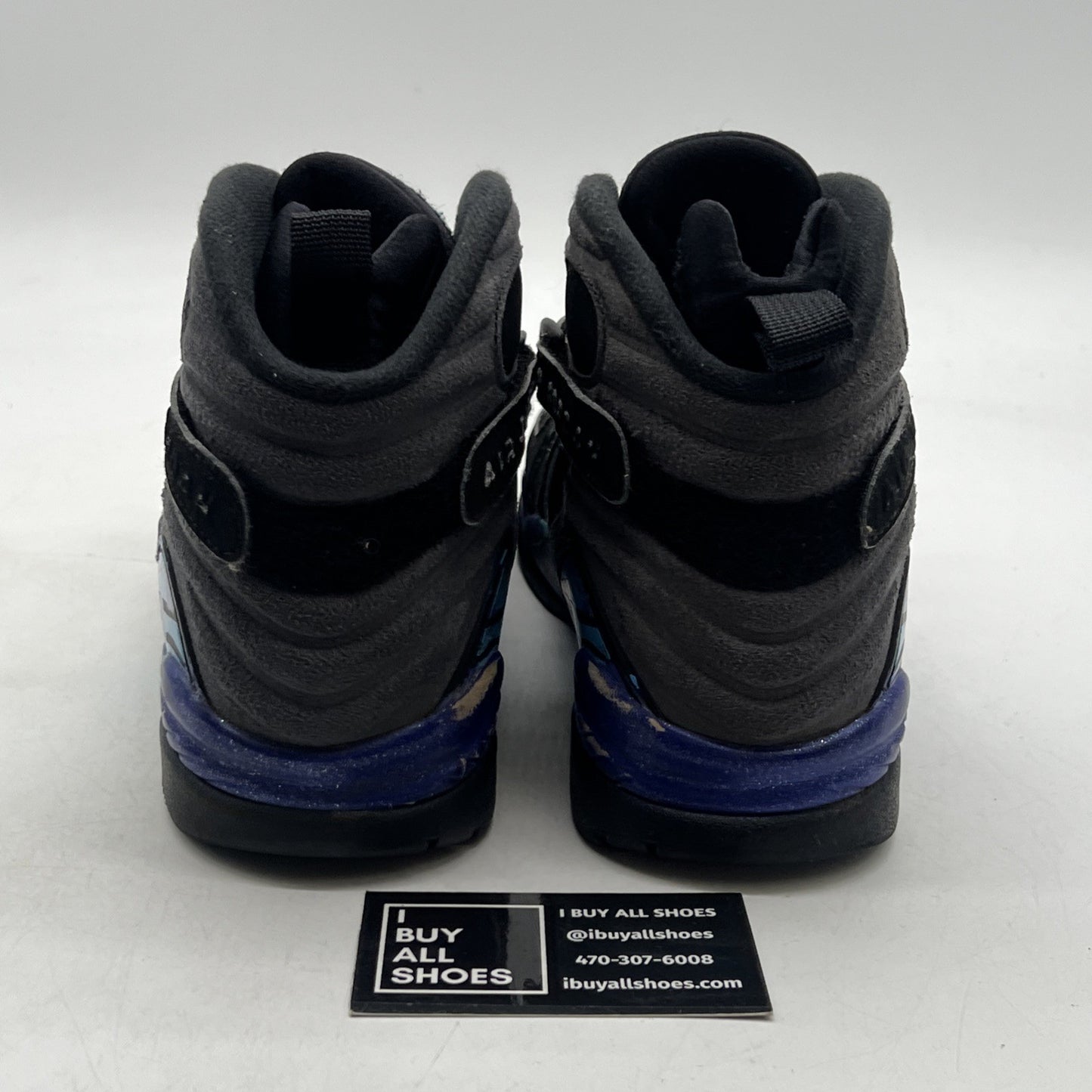 Size 9 - Air Jordan 8 Retro Aqua 2015 (305381-025)