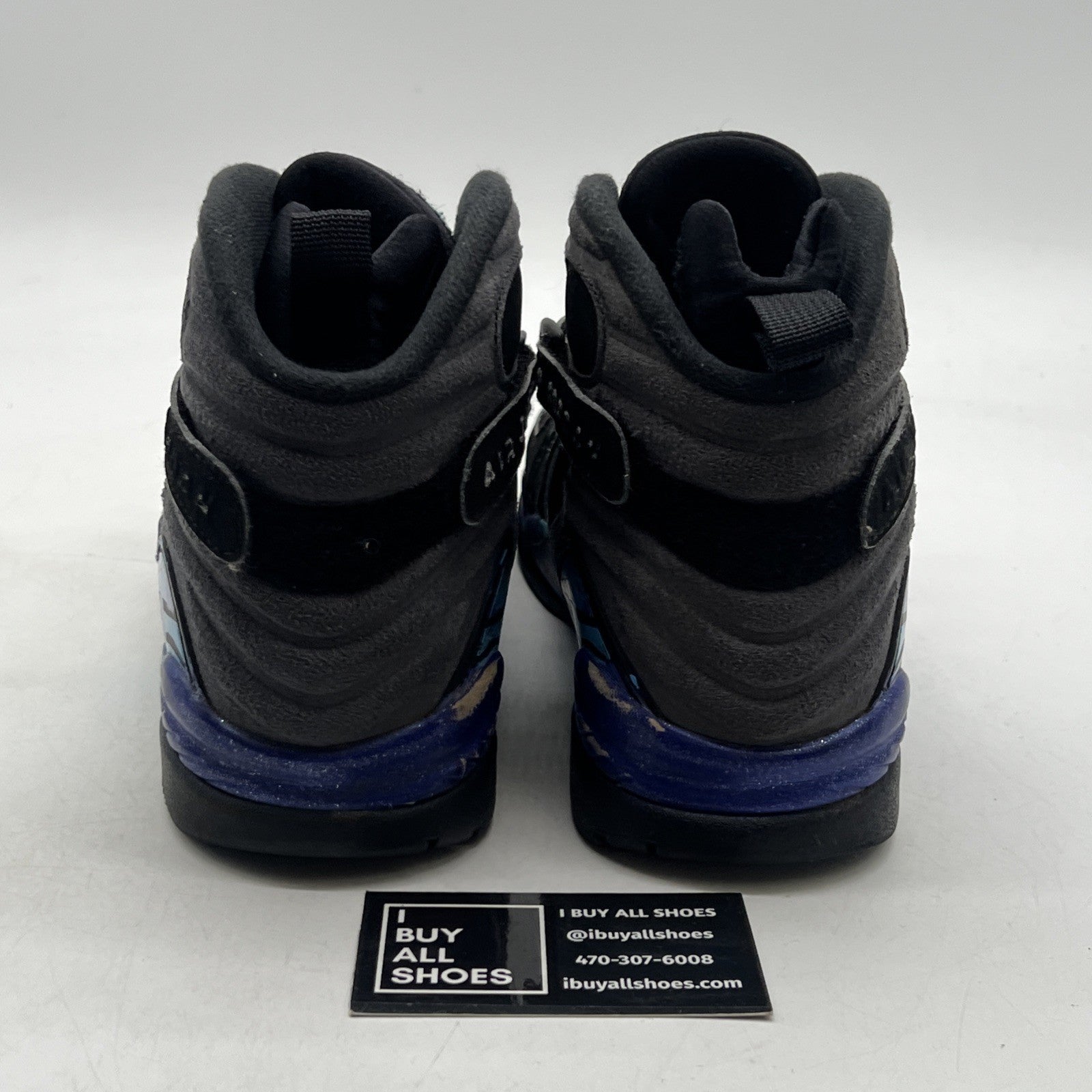 Size 9 - Air Jordan 8 Retro Aqua 2015 (305381-025)