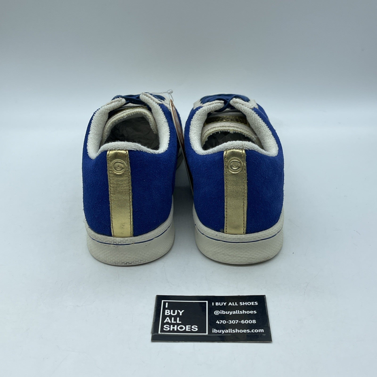 Size 13 - Converse Pro Leather Ox Low Top White Game Royal-White (105602)