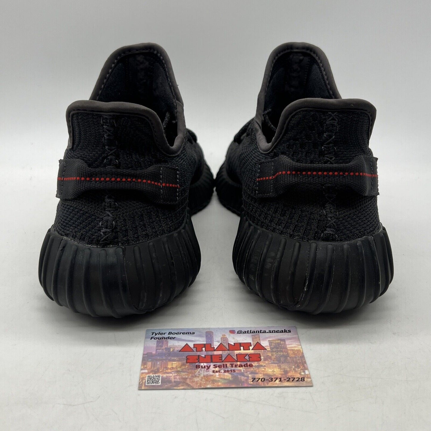 Size 10.5 - adidas Yeezy Boost 350 V2 Low Black Non-Reflective (FU9006)