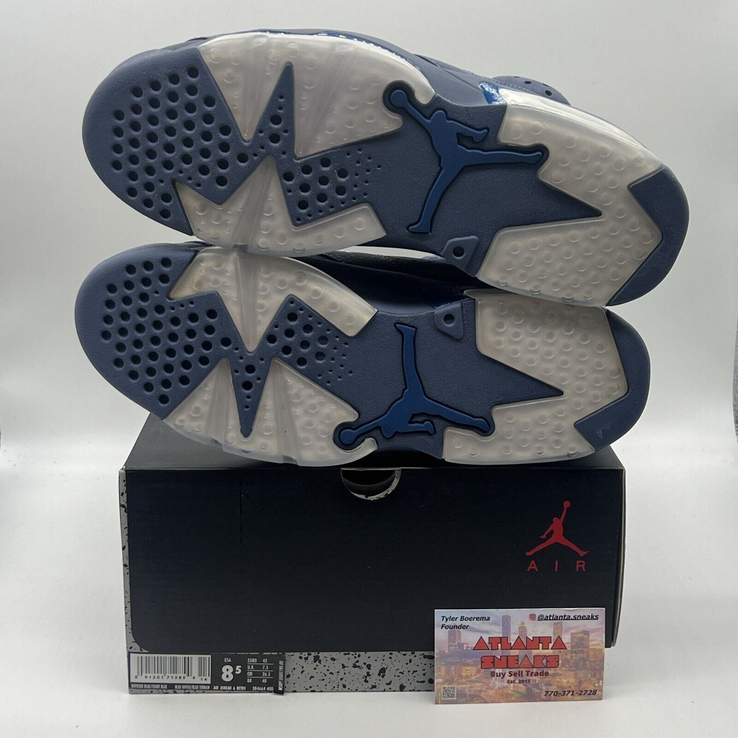 Size 8.5 - Air Jordan 6 Retro Diffused Blue Brand New Og All Icey DS Sneakers