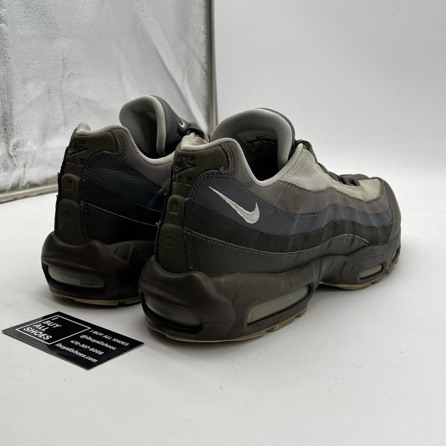 Size 13 - Nike Air Max 95 Essential Cargo Khaki (749766-302)