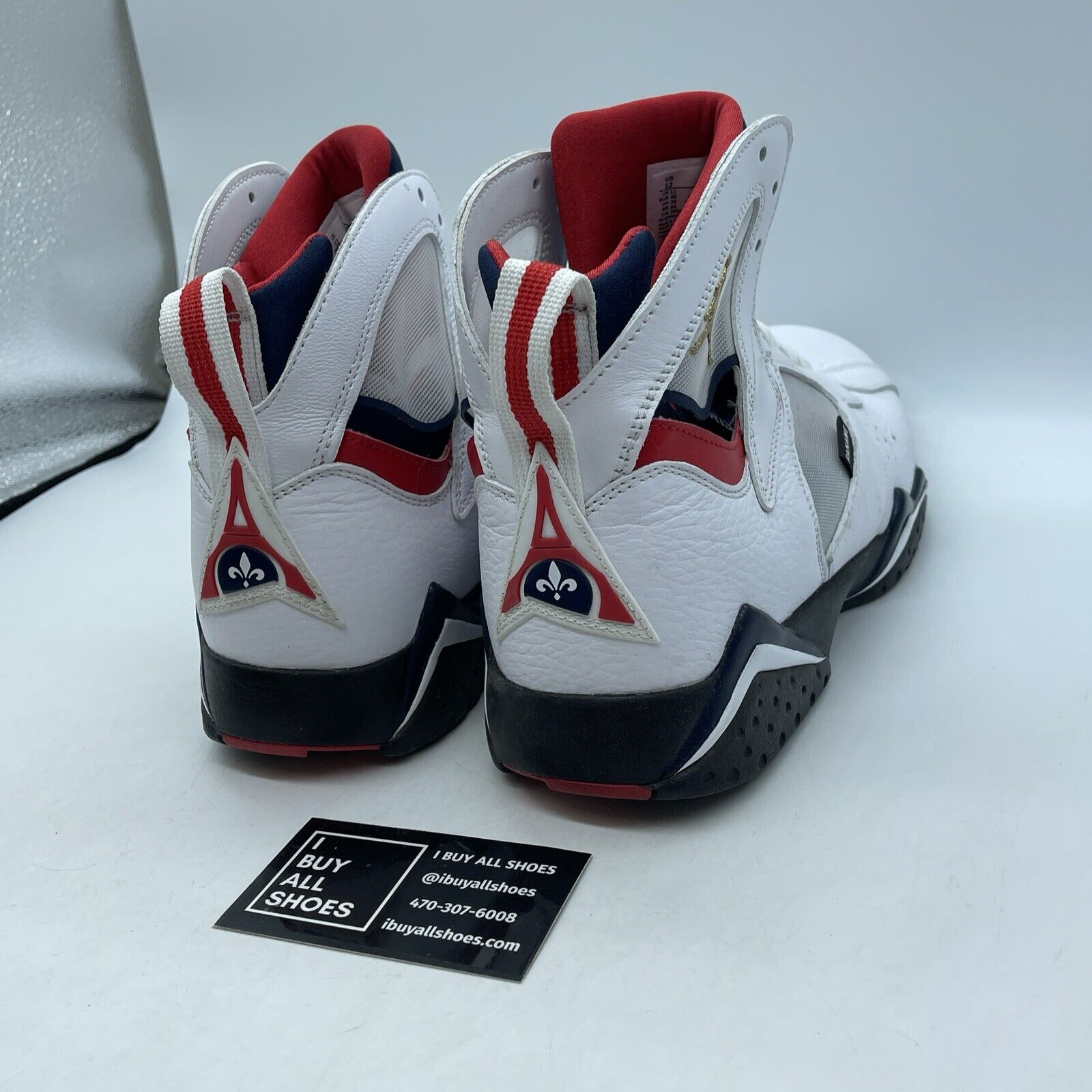 Size 12 - Paris Saint-Germain x Air Jordan 7 Retro Paname Leather (CZ0789-105)