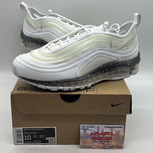 Size 10 - Nike Air Max Terrascape 97 Triple White Brand New Og All