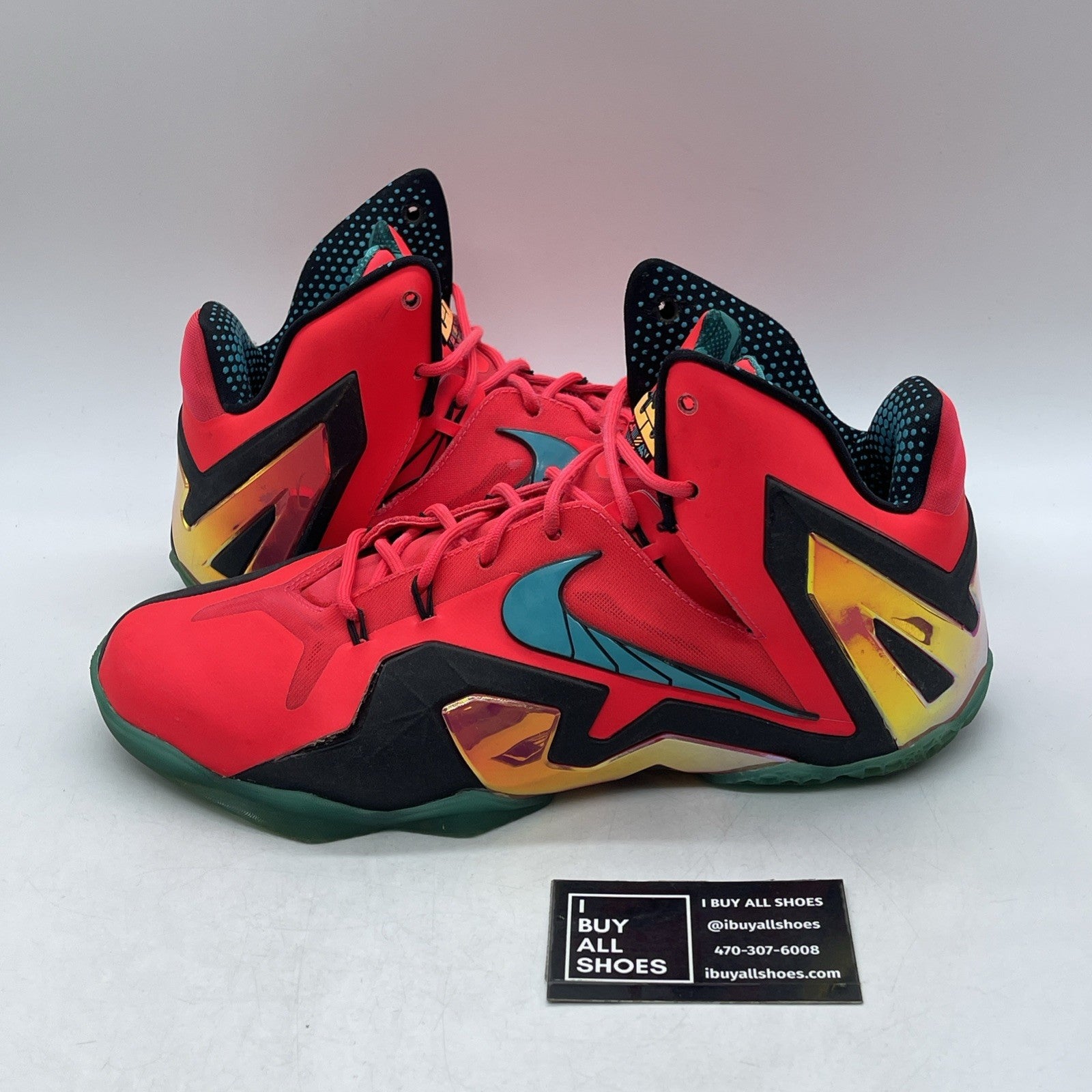 Size 11 - Nike LeBron 11 Elite Hero Pack (642846-600)