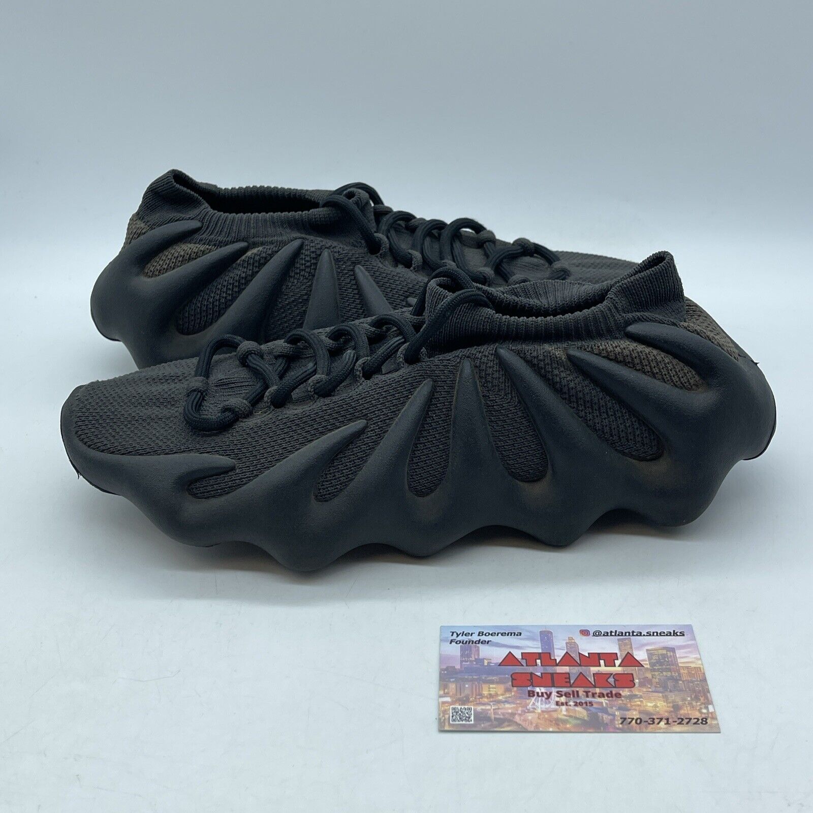 Size 9 - adidas Yeezy 450 Dark Slate  Black (GY5368)