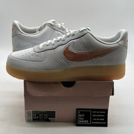 Size 15 - Nike Mayumi Yamase x Air Force 1 Flyleather Earth Day (DB3598-100)