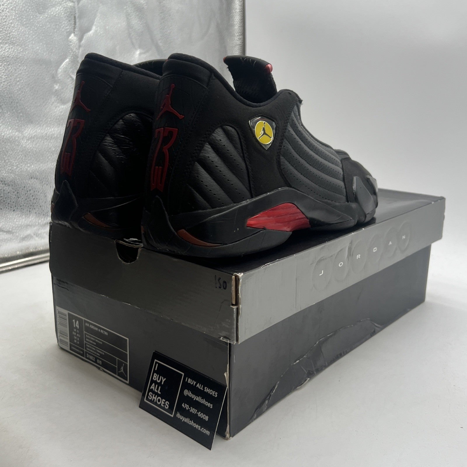Size 14 - Air Jordan 14 Retro 2011 Last Shot (311832-010)