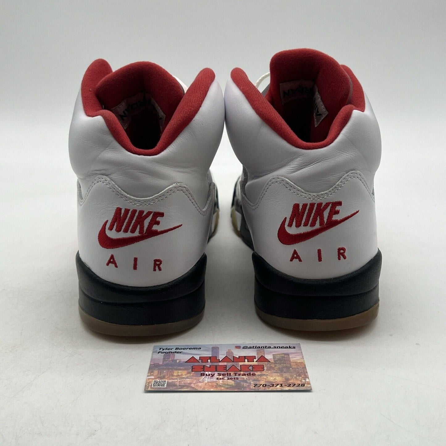 Size 9.5 - Jordan 5 Retro Mid Fire Red (DA1911-102)