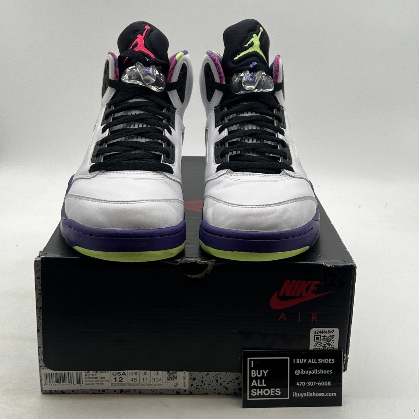 Size 12 - Air Jordan 5 Retro Alternate Bel-Air 2020 (DB3335-100)