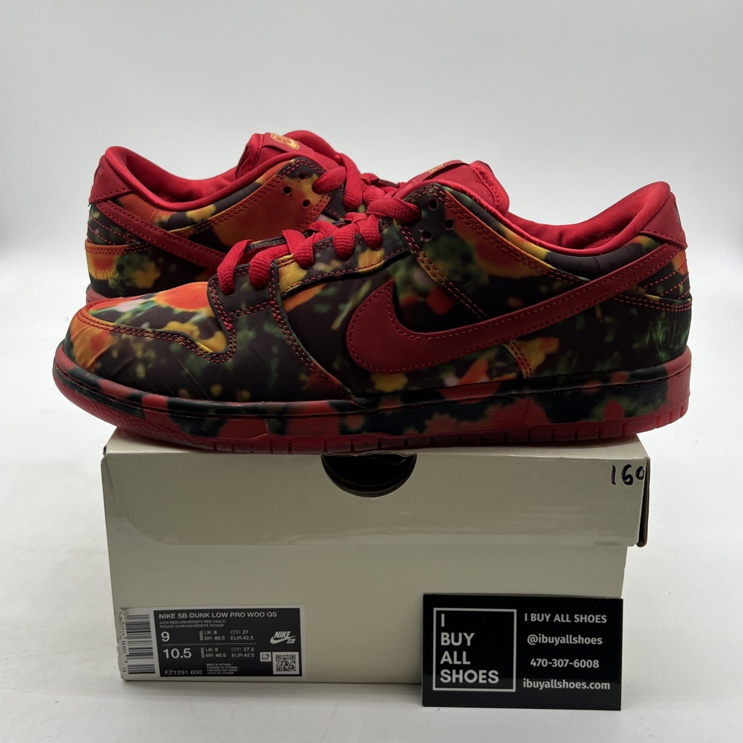Size 9 - Nike The Wizard of Oz x Dunk SB Low Poppy Field (FZ1291-600)