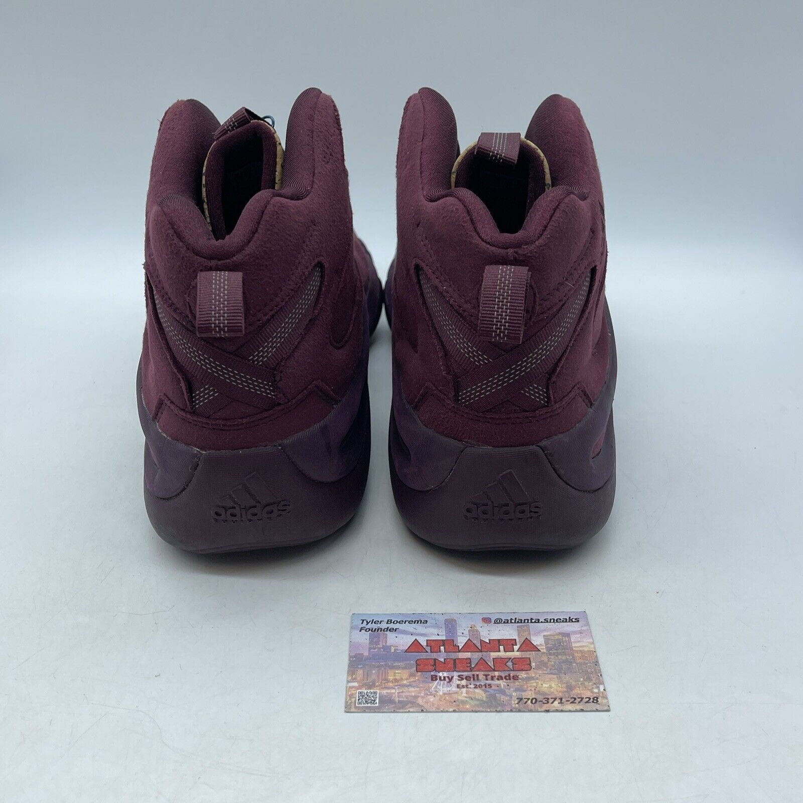 Size 12 - adidas Crazy 8 Kobe Vino Pack Burgundy Suede Leather (D70090)