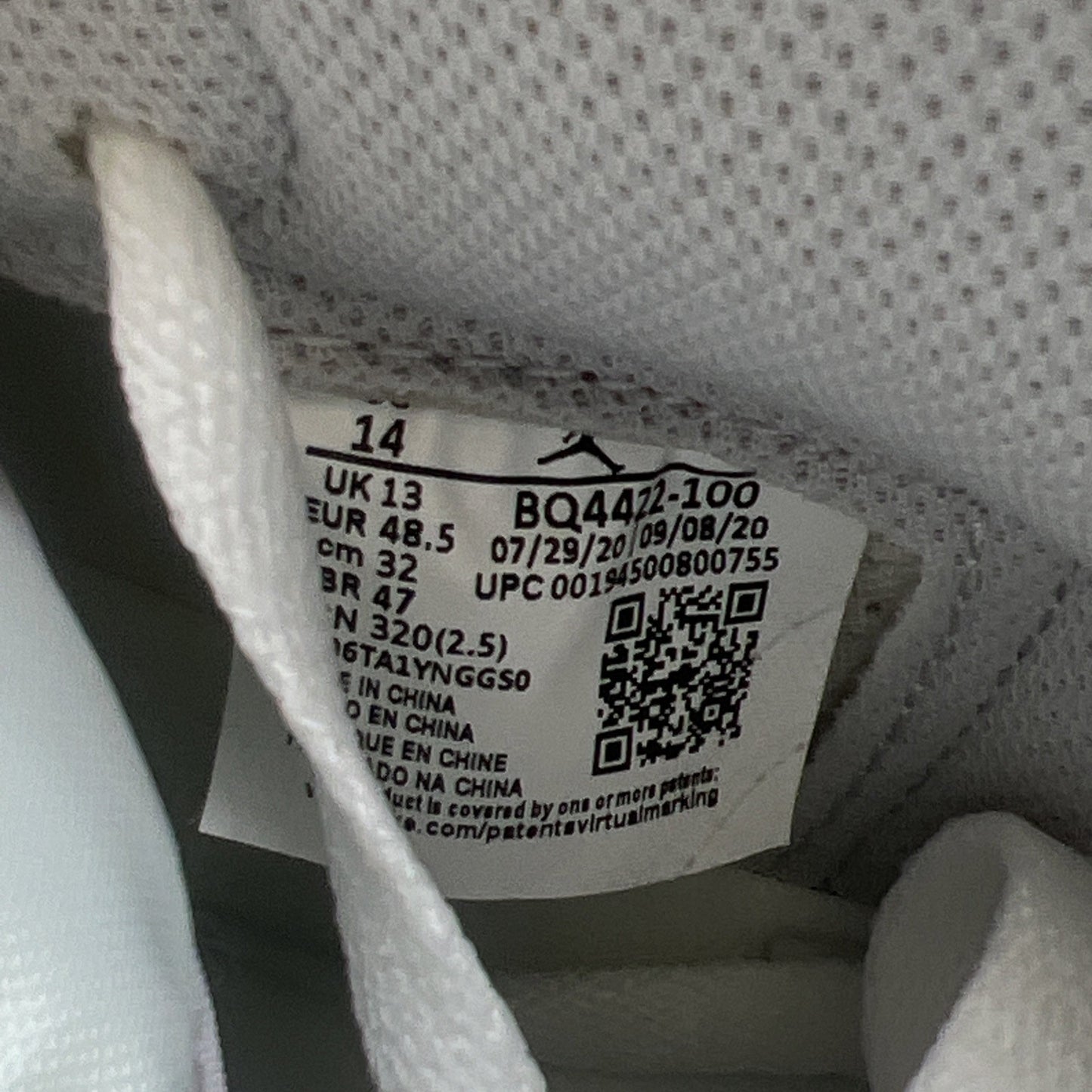 Size 14 - Air Jordan 1 Retro High 85 OG Neutral Gray (BQ4422-100)