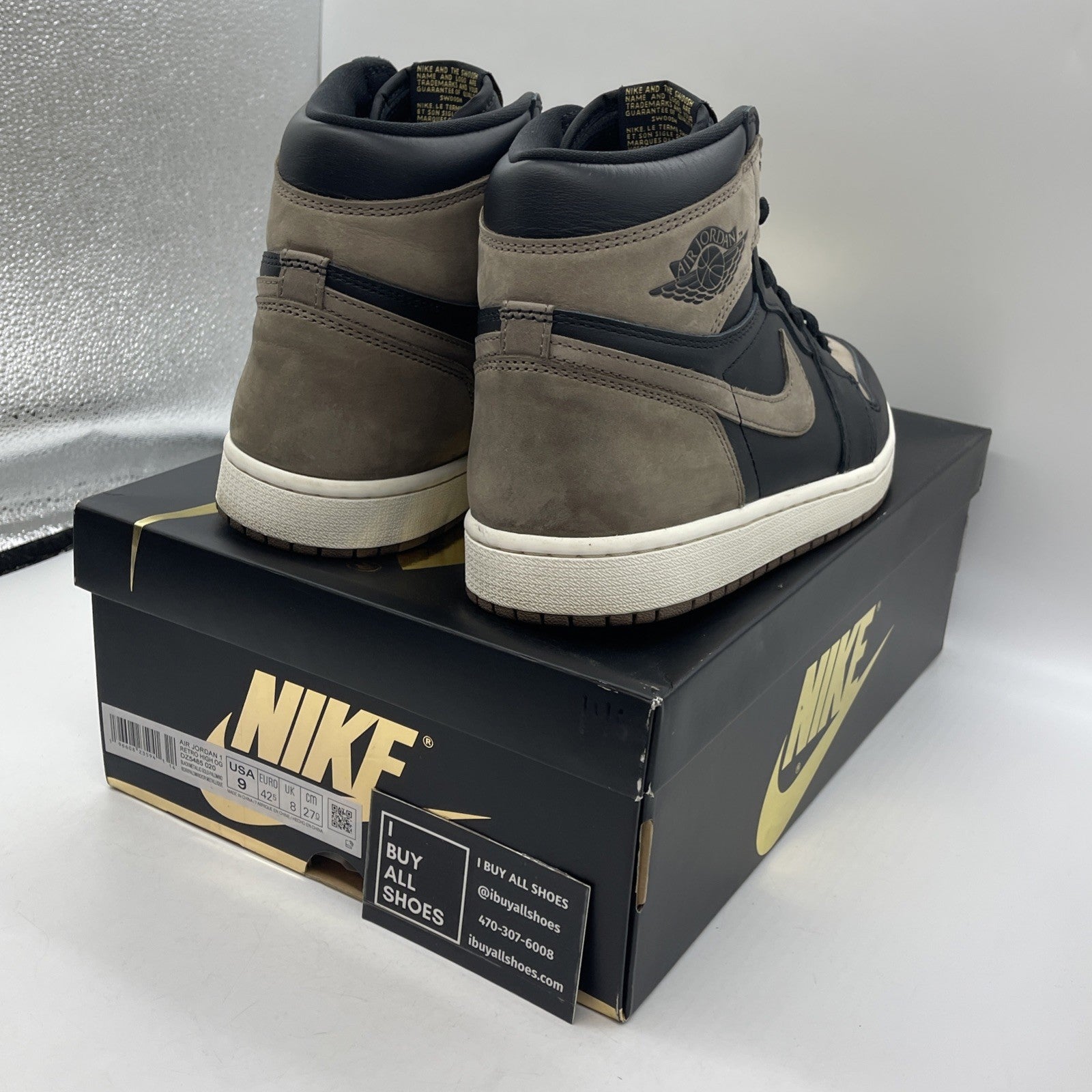 Size 9 - Air Jordan 1 Retro OG High Palomino (DZ5485-020)
