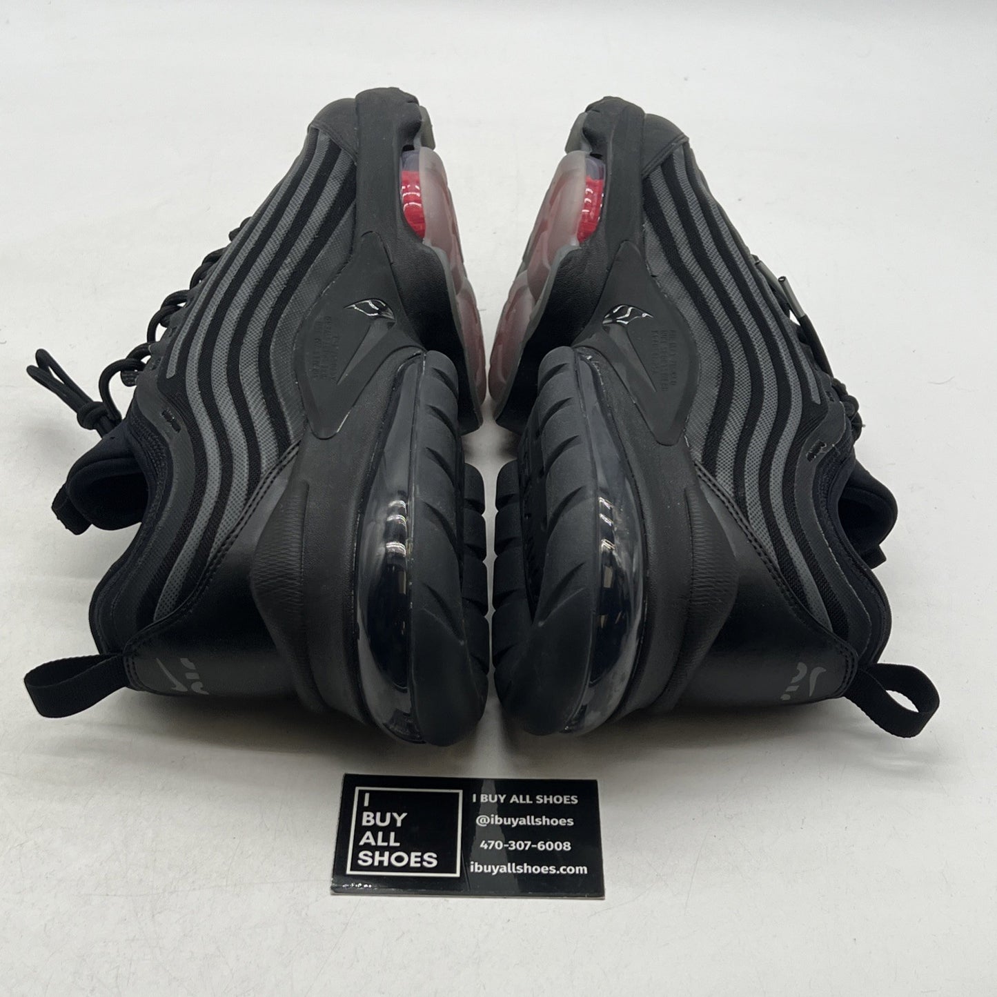 Size 12 - Nike Air Max Zoom 950 Black Metallic Silver (CJ6700-001)