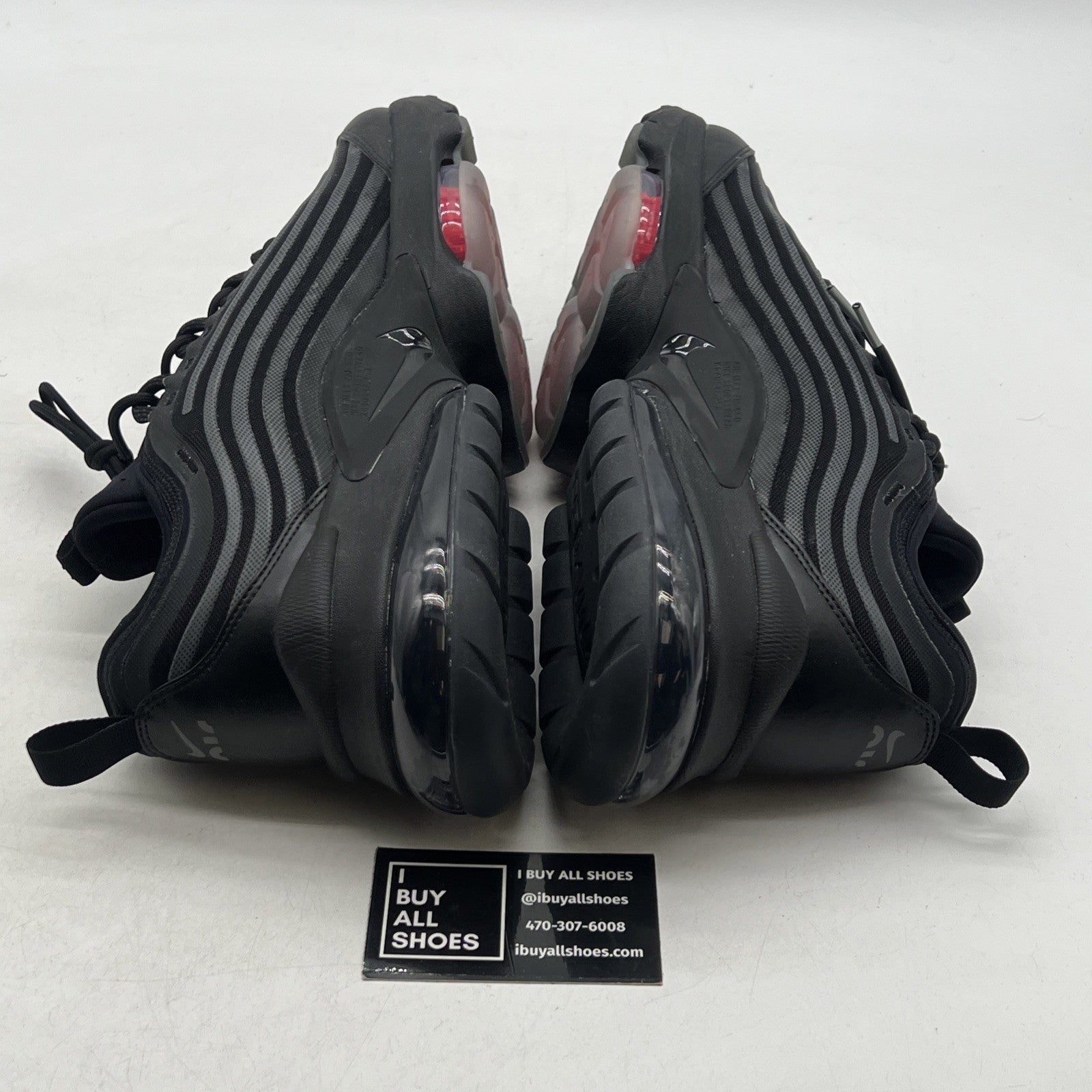 Size 12 - Nike Air Max Zoom 950 Black Metallic Silver (CJ6700-001)