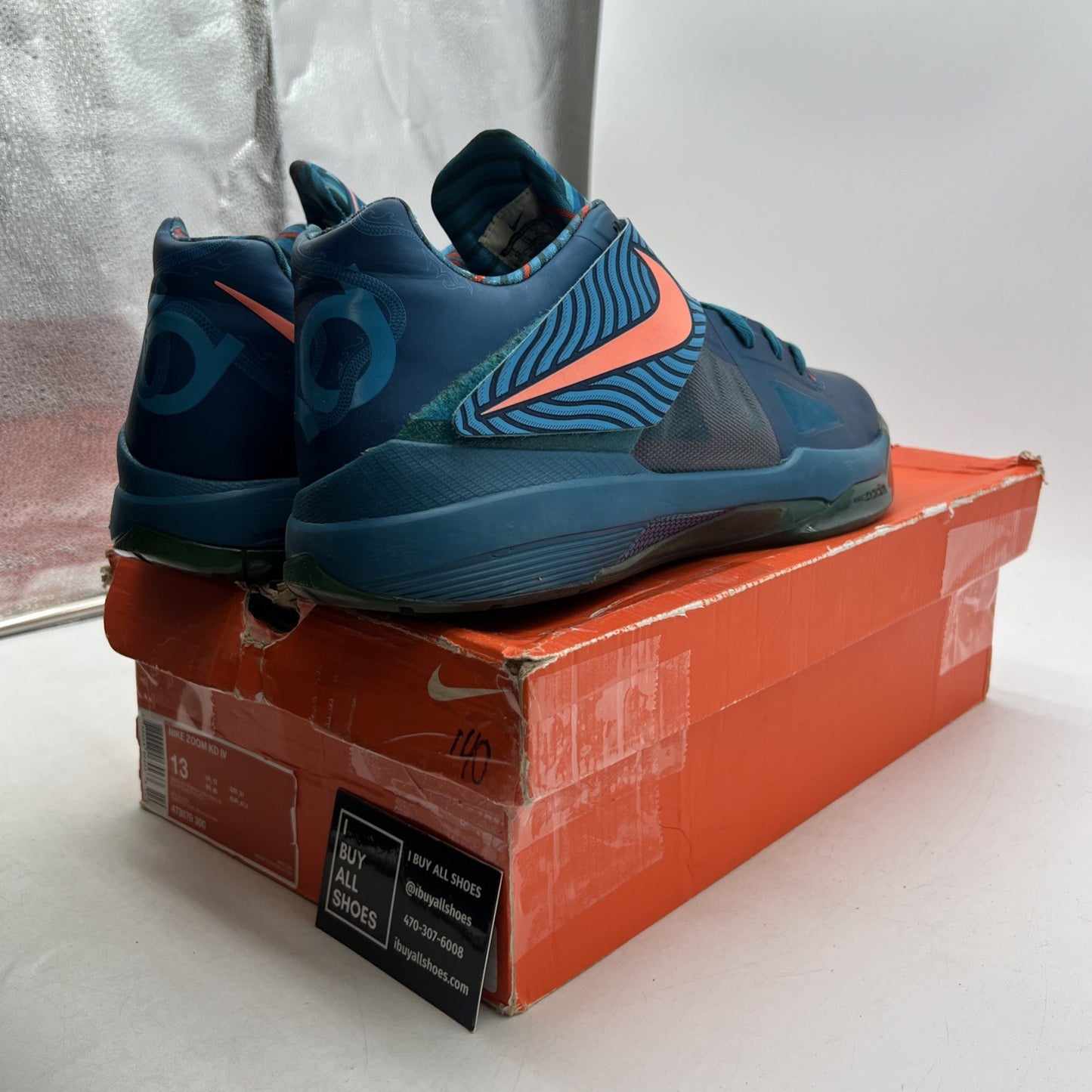 Size 13 - Nike Zoom KD 4 Year of The Dragon (473679-300)