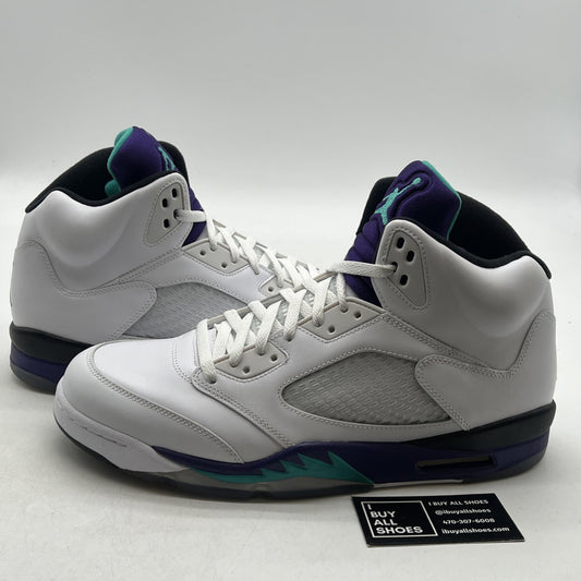 Size 13 - Air Jordan 5 Retro Grape 2013 (136027-108)