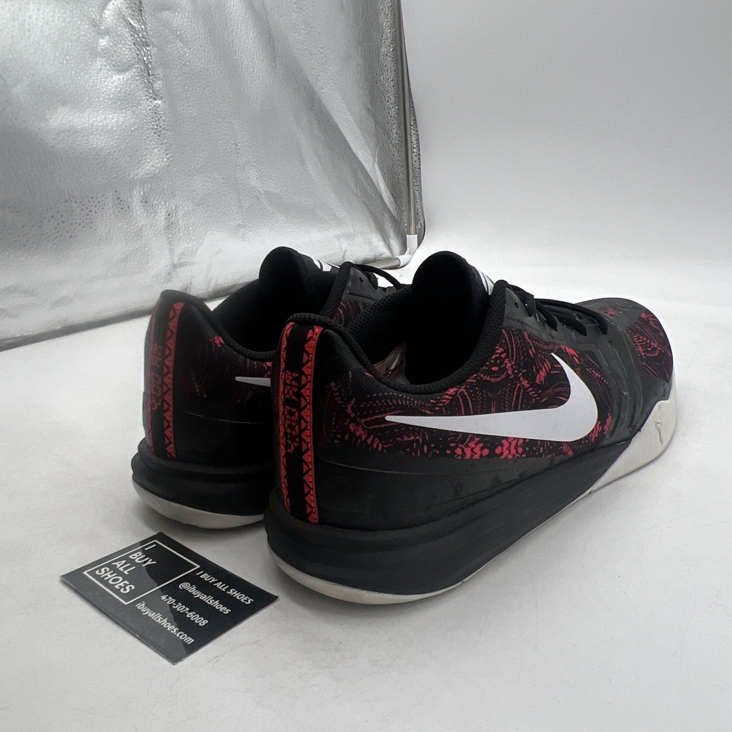 Size 13 - Nike Kobe Mentality Bright Crimson (709942-600)