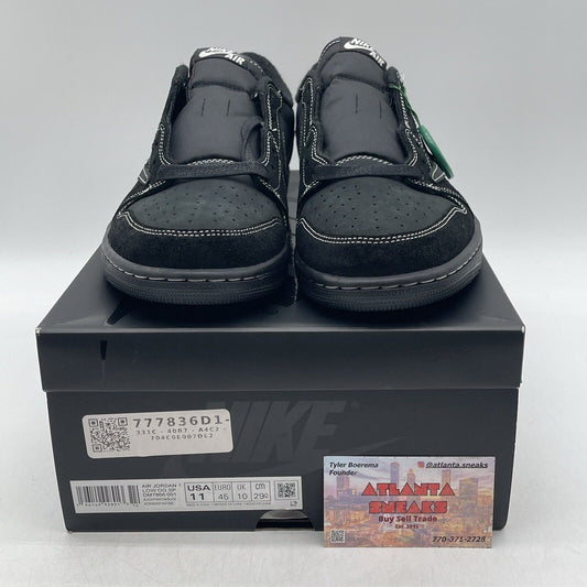 Size 11 - Jordan 1 Retro Low OG SP x Travis Scott Black Phantom (DM7866-001)
