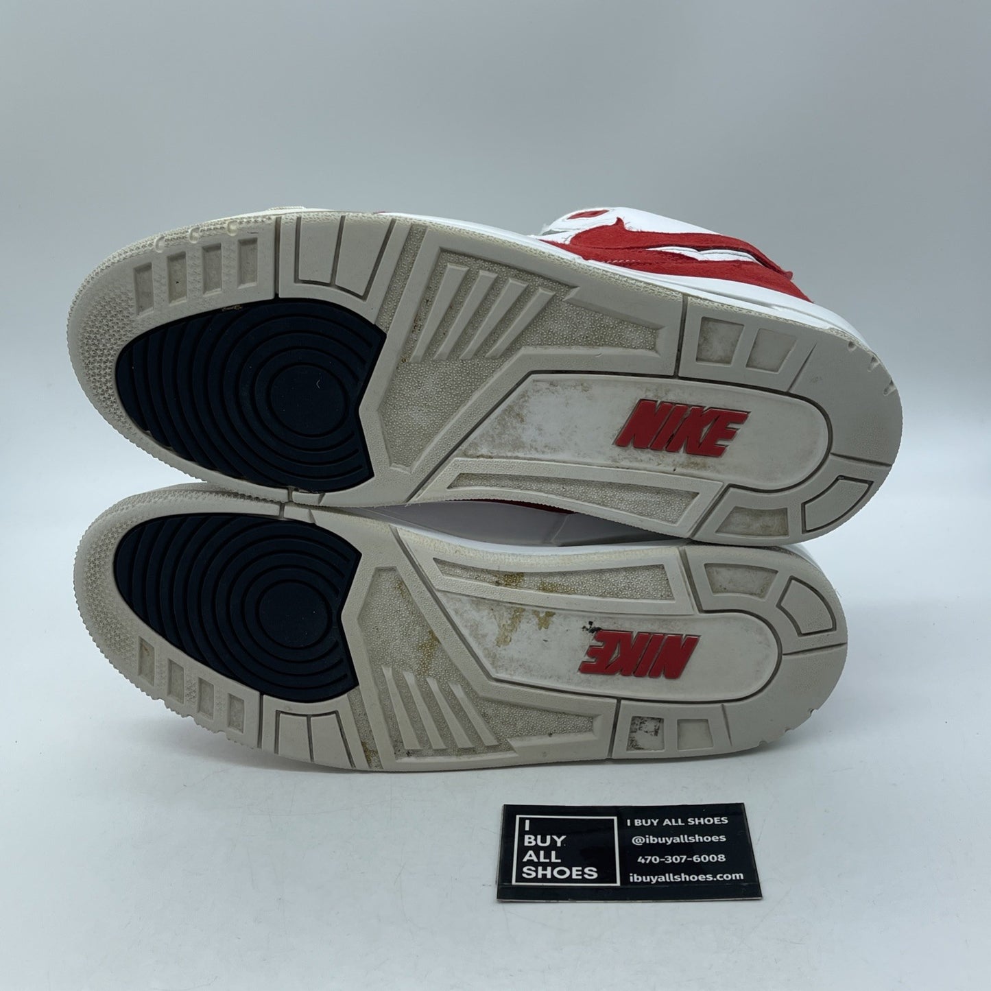 Size 10 - Jordan 3 Retro Tinker Air Max 1 2019 Red White Suede (CJ0939-100)