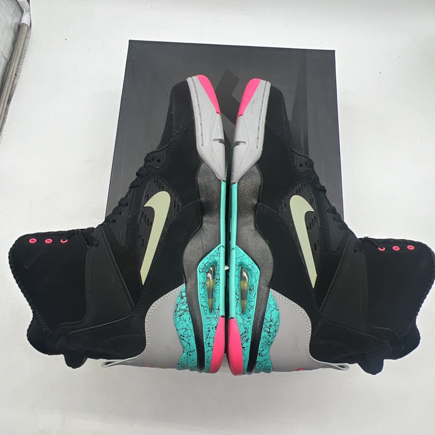 Size 13 - Nike Air Command Force Spurs (684715-001)