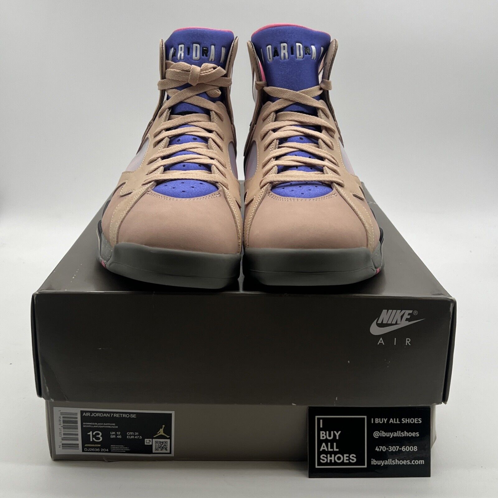 Size 13 - Air Jordan 7 Retro SE Sapphire (DJ2636-204)