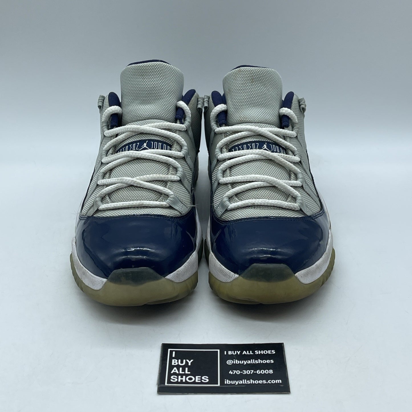 Size 10.5 - Air Jordan 11 Retro Low Georgetown (528895-007)