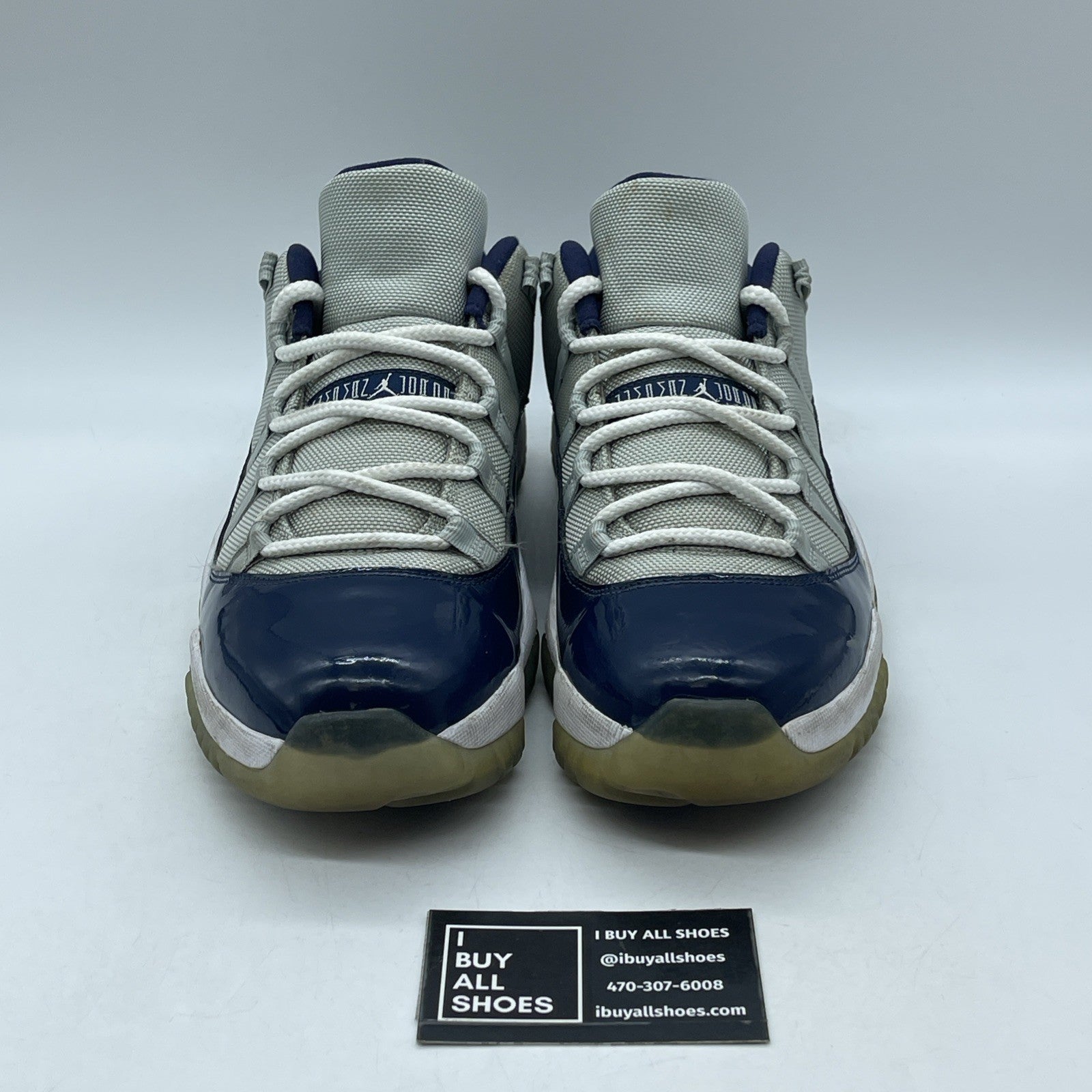 Size 10.5 - Air Jordan 11 Retro Low Georgetown (528895-007)
